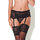 Kiss Me Lace Suspender Belt
