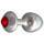 Julian Snelling Rosebud Stainless Steel Small Butt Plug