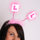 Hen Party Fluffy Boppers with Pink Hen L Plates (new window)