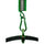 Hung on a spring for added fun!