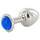 Julian Snelling Rosebud Stainless Steel Small Butt Plug
