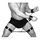 Leather Wrist to Thigh Cuffs with Spreader Bar