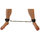 Spreader Bar and Leather Cuffs  18 Inch