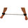 Spreader Bar and Leather Cuffs 24 Inch
