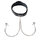 Spartacus Leather Collar & Screw Nipple Clamps