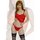 Playgirl Lace Trim Cami and Thong