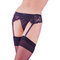 Classified Lace Front Microfibre Suspender Belt