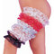 Classified Lace Garter With Diamante Bow