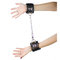 Bondage Boutique Leather Skull Stud Wrist Cuff Restraints