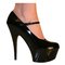 Chloe Patent Platform Stiletto Shoes with Strap