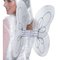Fancy Dress Angel Wings with Silver Glitter