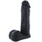 Doc Johnson Vac-U-Lock 6 Inch Dildo Black