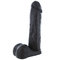 Doc Johnson Vac-U-Lock 8 Inch Dildo Black