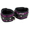 Leatherbeaten Dragon Silk Ankle Restraints