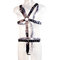 Zado Male Leather Full Body Harness with Cock Ring