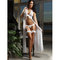 G World Coup de Foudre Mesh and Lace Lingerie Dress