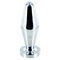 Heavy Metal 4 Inch Shiny Butt Plug
