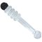 Lovehoney Ribbed Orgasmic Glass Dildo 8 Inch