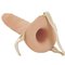 Latex Lover Hollow Strap-On Dildo