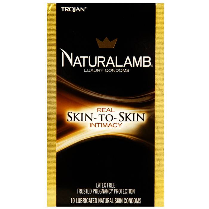 Trojan Naturalamb Non Latex Condoms (10 Pack) NonLatex Condoms
