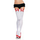 Leg Avenue Naughty Nurse Costume Suspender Stockings