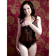 Cottelli Peephole Sheer Crotchless Body