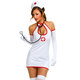 Music Legs Keyhole Nurse Costume Set