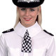 Police Woman Scarf with Epaulettes