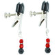 Spartacus Broad Tip Adjustable Beaded Nipple Clamps