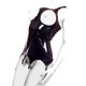 Rubber Girl Latex Wear Open Bust Garter Dress