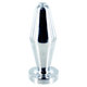 Heavy Metal 4 Inch Shiny Butt Plug