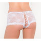 Seven Til Midnight Plus Size Floral Lace Shorts