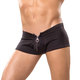 Male Power Wet Look Zipper Shorts