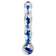 Icicles No 8 Ribbed Glass Dildo