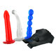 Strap On Triple Dildo Kit