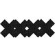 Peekaboo Premium Cross Pattern Nipple Pasties