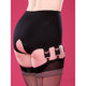 Stockings & Romance Peek-a-Boo Crotchless Panty Girdle