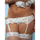 Seven Til Midnight Plus Size Adjustable Lace Garter Belt