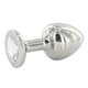 Julian Snelling Rosebud Stainless Steel Small Butt Plug