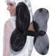 Fancy Dress Angel Wings with Silver Glitter