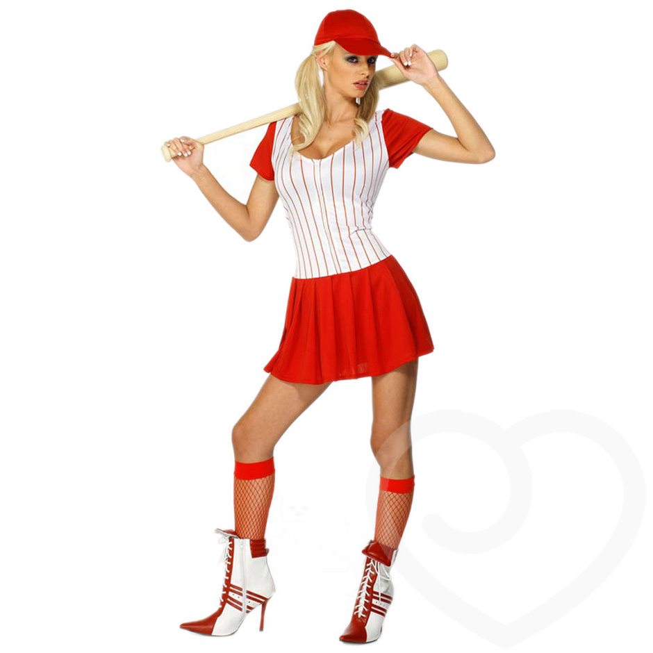 Fever Pitcher Perfect Baseball Costume Lovehoney