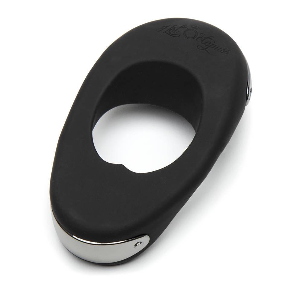 Эрекционное кольцо с вибрацией Hot Octopuss Atom Plus Cock Ring Black  E26445 - Hotoctopuss - ВиброКольца - Купить