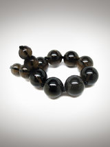 Incoqnito Smoky Quartz Beaded Cock Ring