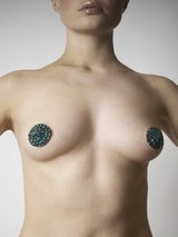 Jade Swarovski Crystal Nipple Pasties