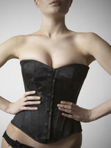 Kunza Chinese Garden Silk Brocade Corset