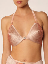 Made by Niki - String Tri Bra - Coral