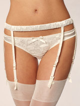 Coco de Mer Bella Amour Suspender Belt