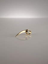 Carol Wiseman House of Blueeyes Gold Plated Death Ring