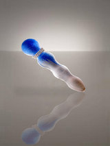 AHH Fornicouture Manoa Loa Blue Glass Dildo