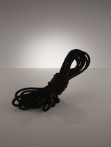 Coco de Mer Black Square Bondage Rope (8m)